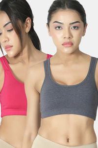 Grey Hot Pink